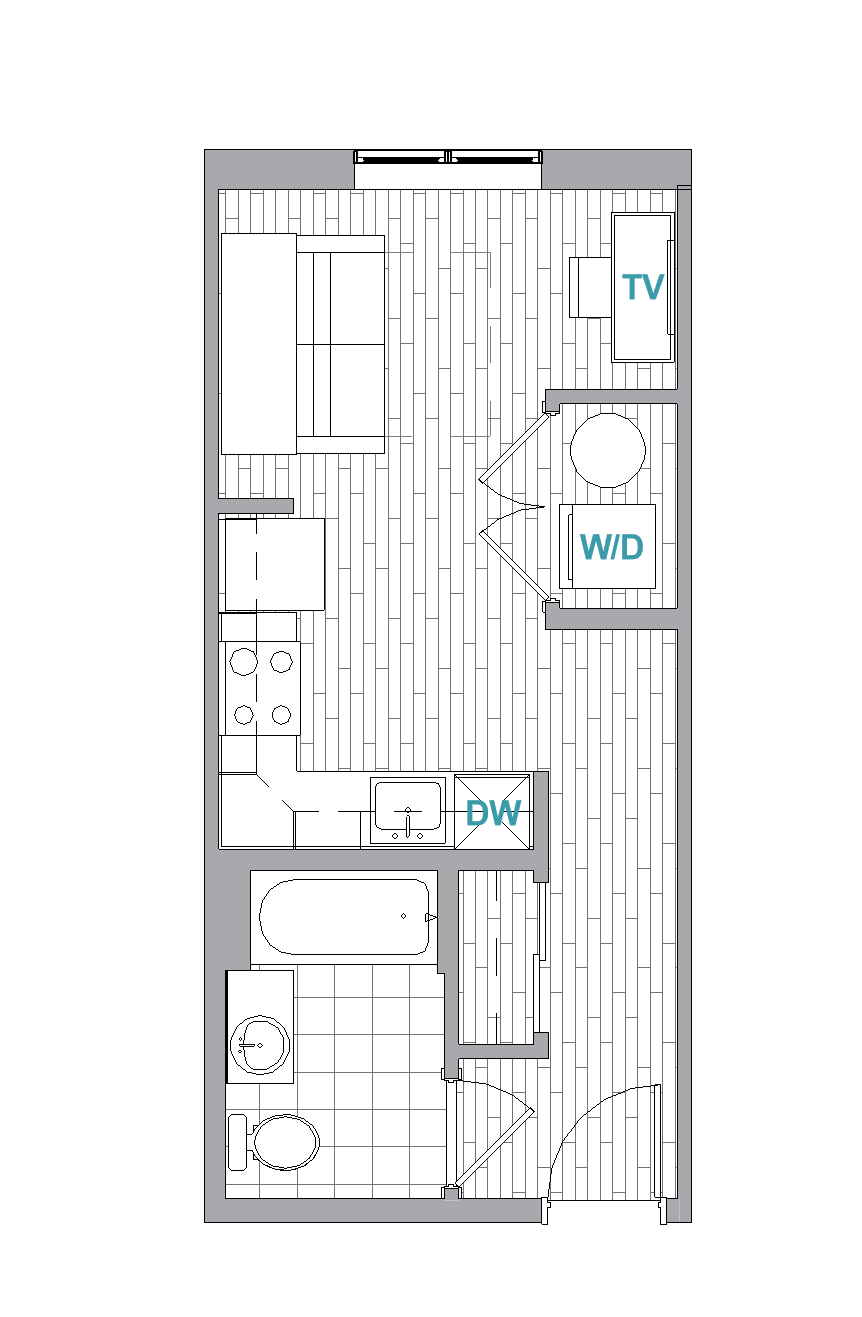 Floorplan image for Studio Aerial