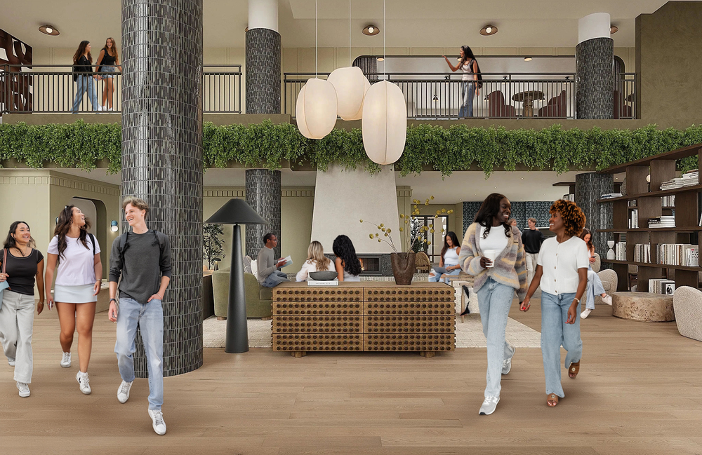 Rambler College Park South rendering renovations lobby