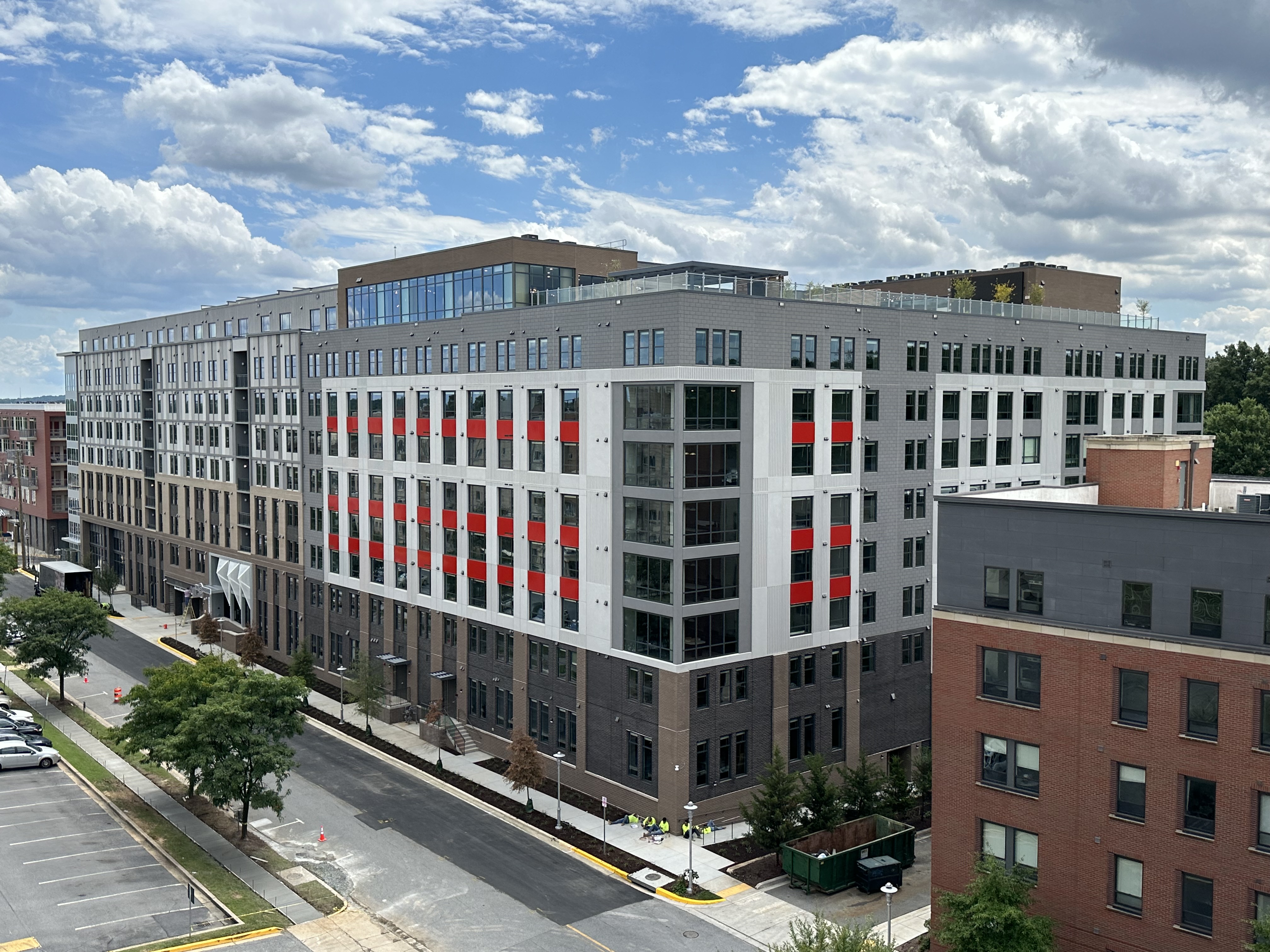 Exterior shot of The Standard.