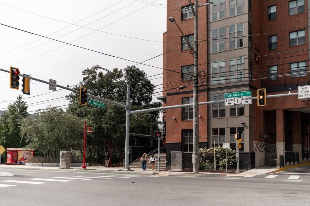 Baltimore Avenue, a popular stretch near UMD’s campus.