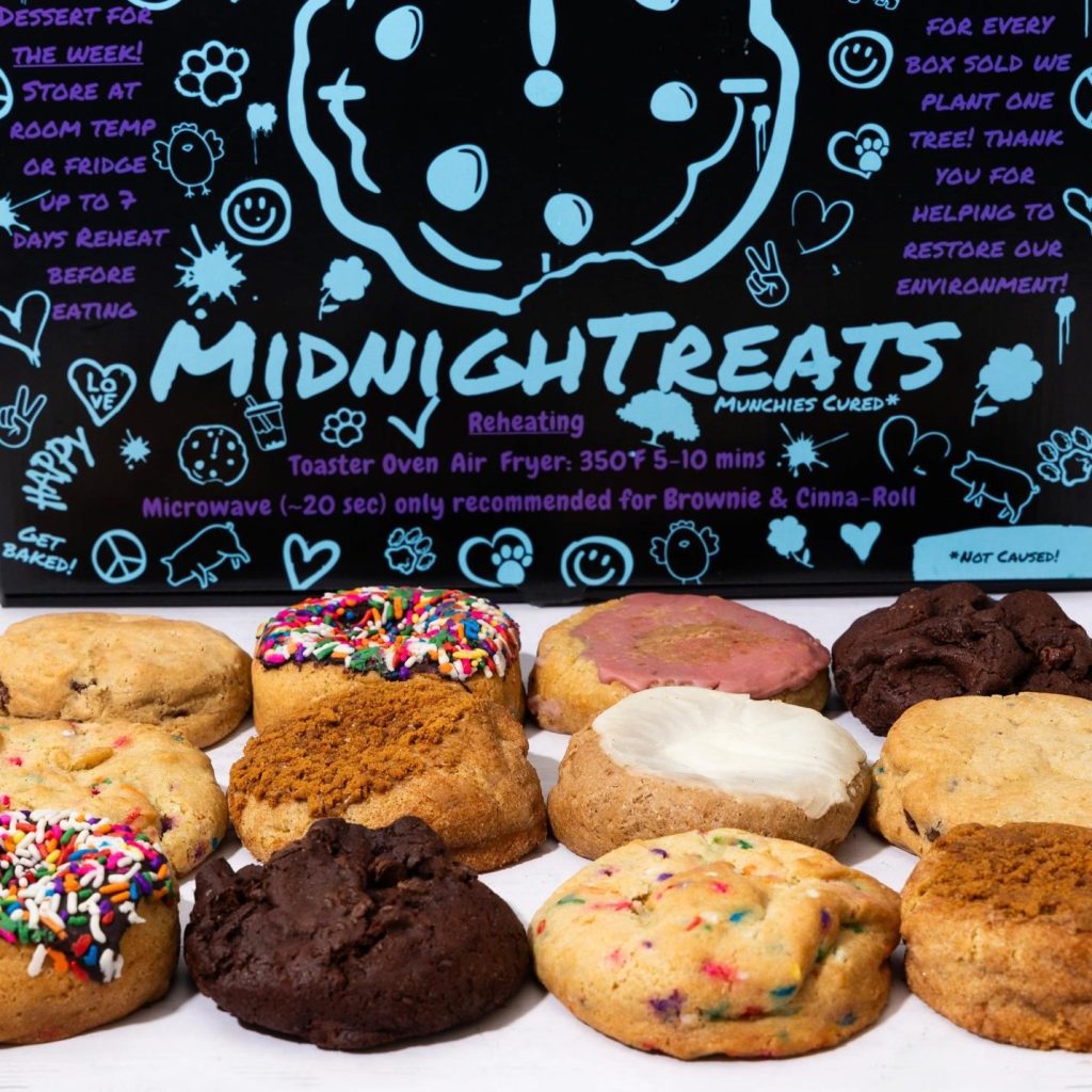 Image of cookies offered at MidnighTreats in College Park. 