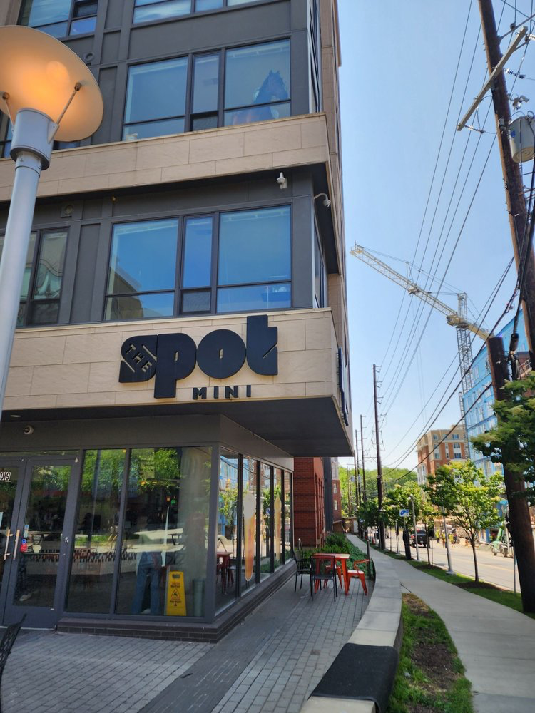 Exterior view of The Spot Mini, in College Park.