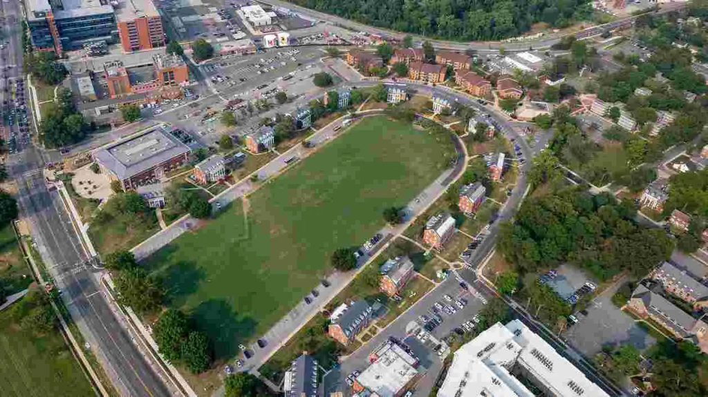 Fraternity Row parking options.