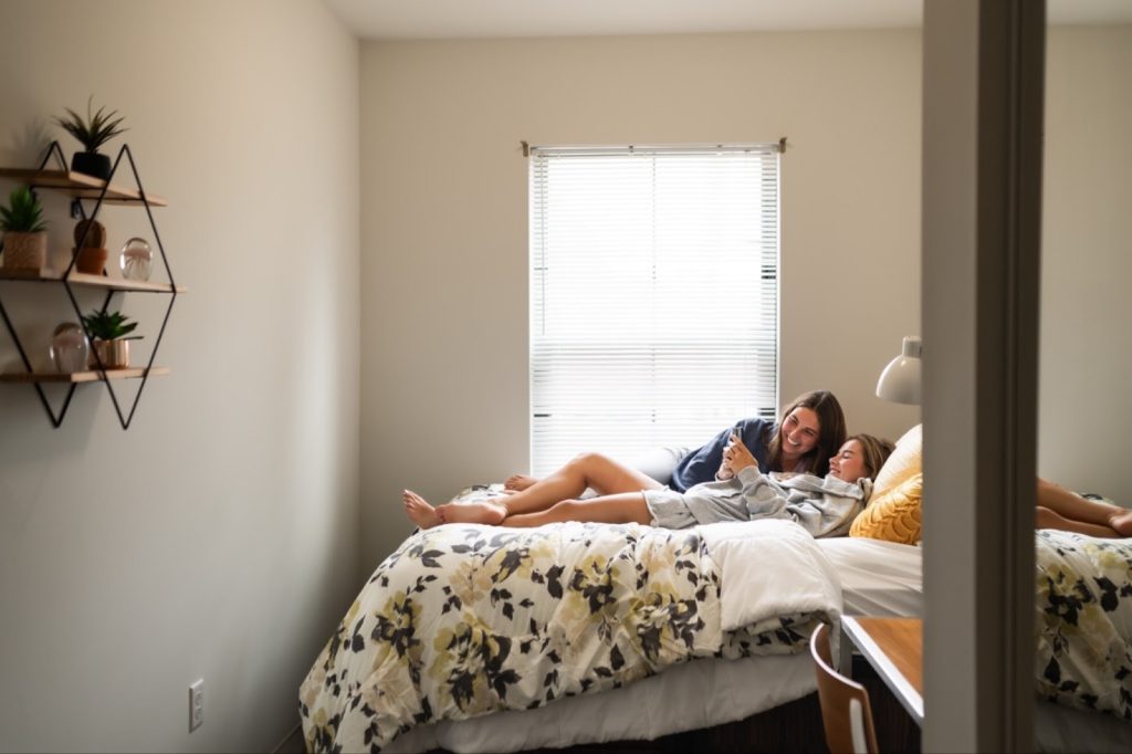 UMD students living in an off campus apartment in College Park. 