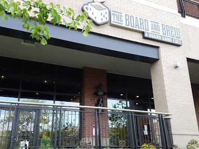 Exterior view of The Board and Brew.