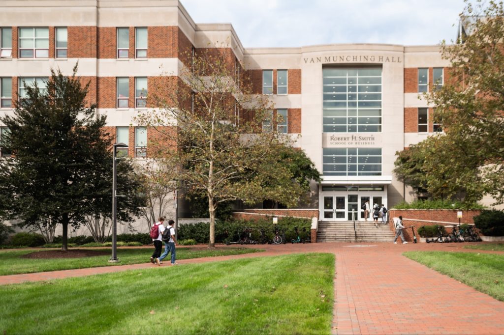 Van Munching Hall, Robert H. Smith School of Business.
