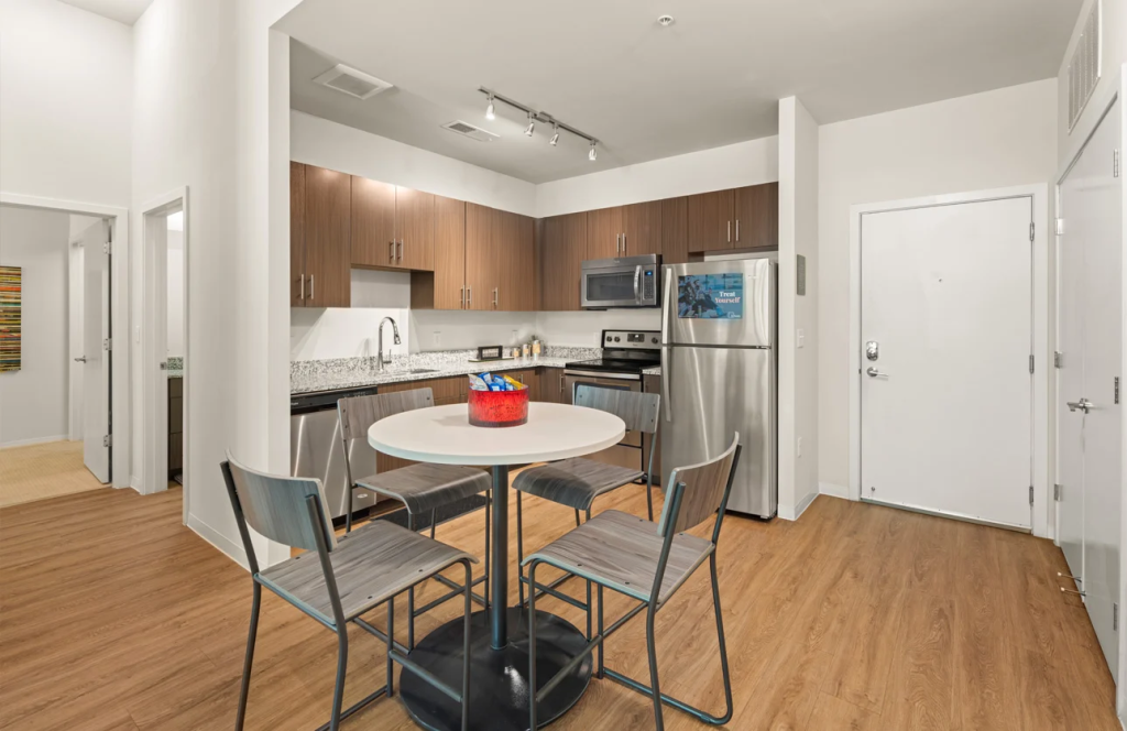 Interior view of Terrapin Row Apartments.