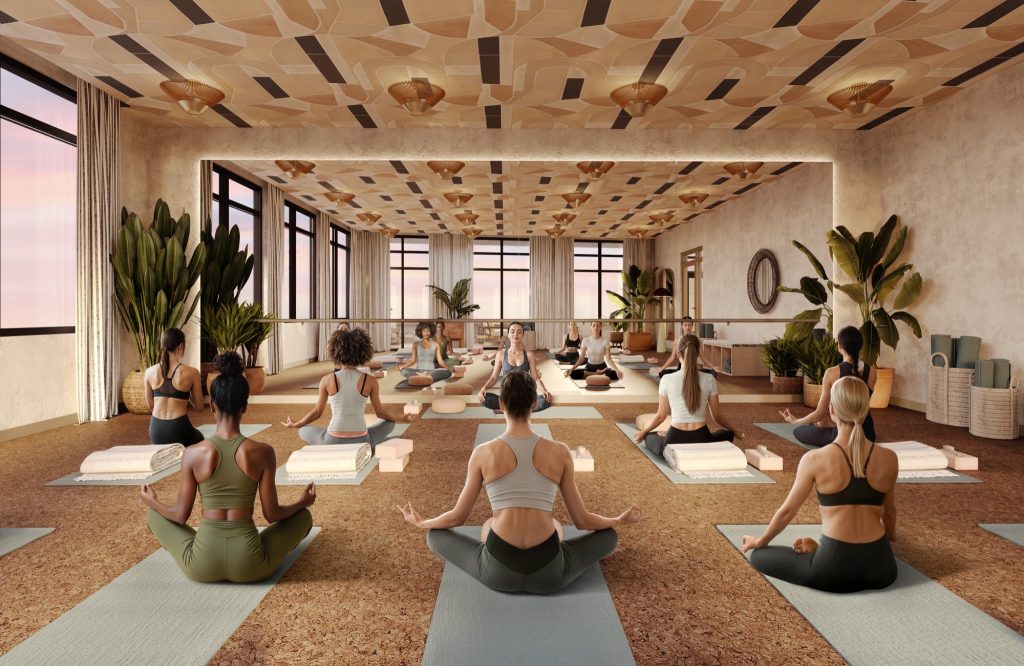 Yoga Studio at Rambler College Park North.