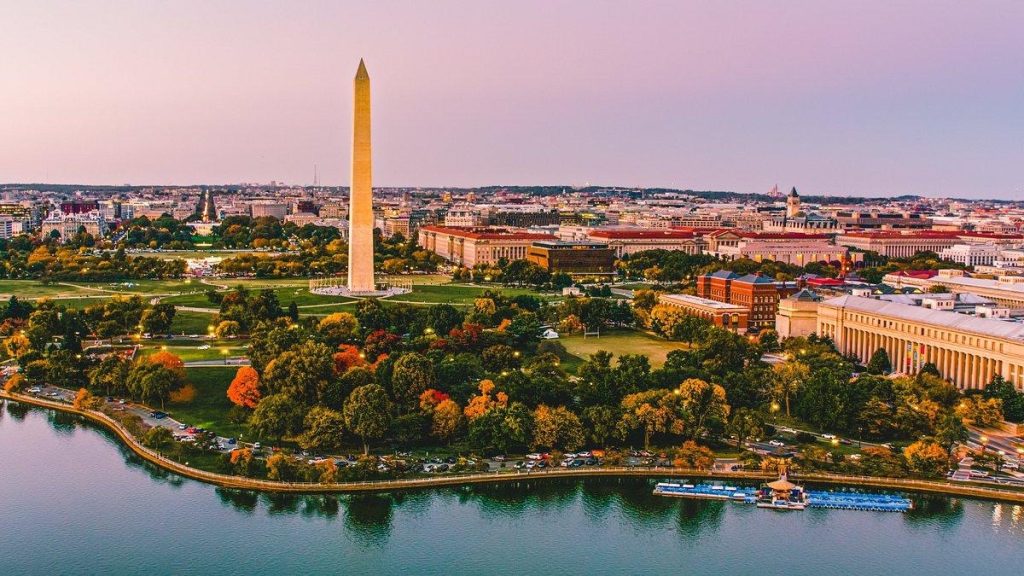 Image of Washington D.C. area. 