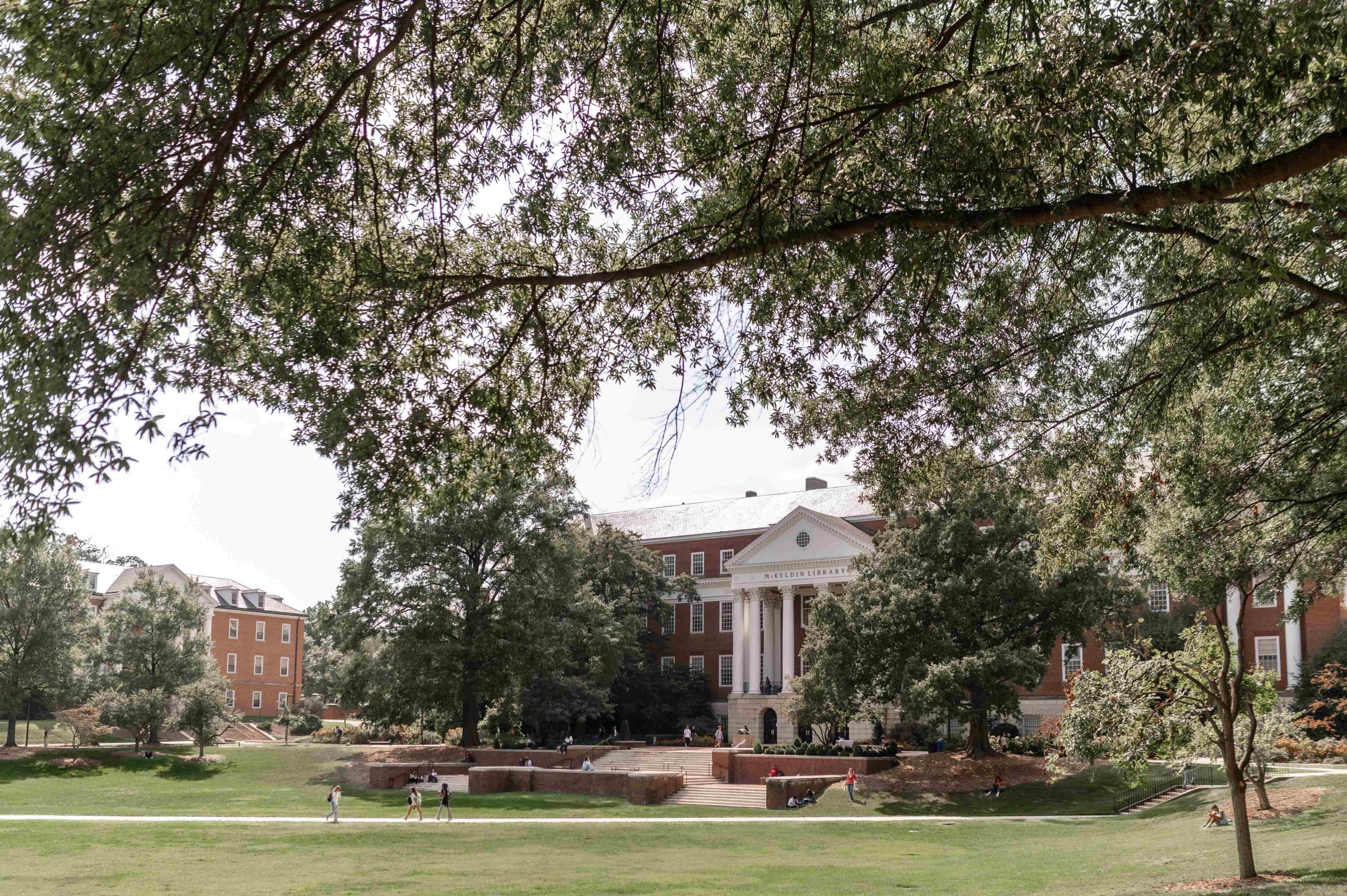 University of Maryland Campus near the Rambler College Park student Apartment