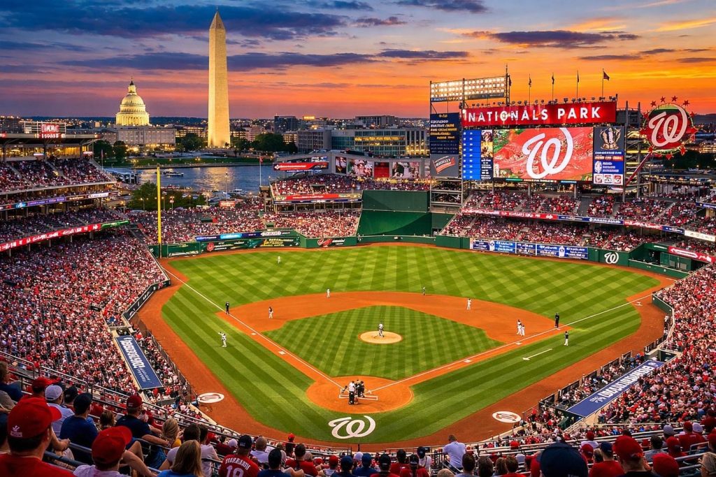 Image of the Nationals Park.
