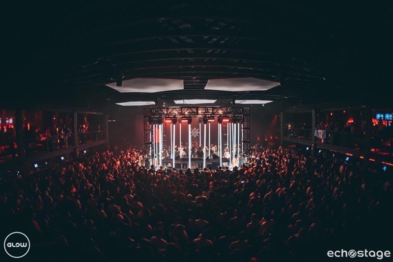 Interior view of Echostage in Washington, D.C.