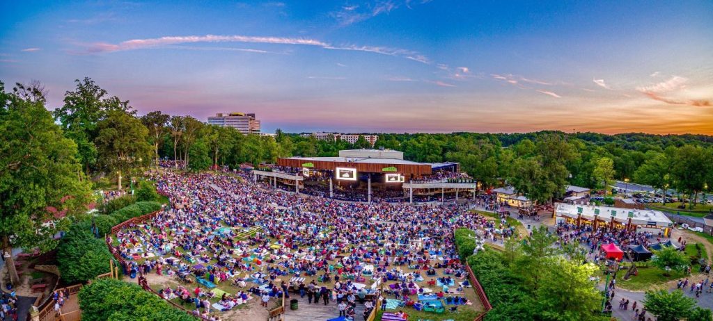 Image of the Merriweather Post Pavillion.