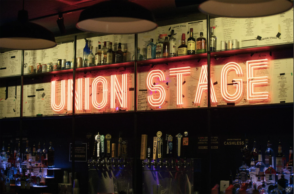 Interior of Union Stage.