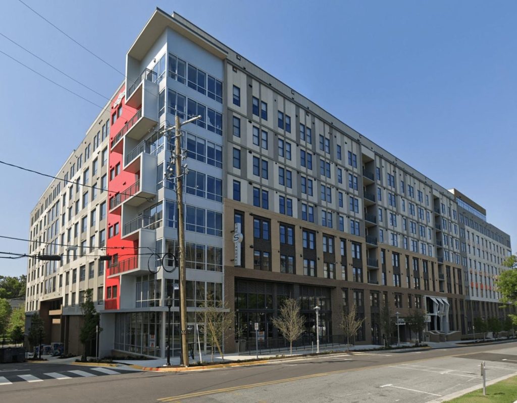 Exterior view of The Standard College Park.