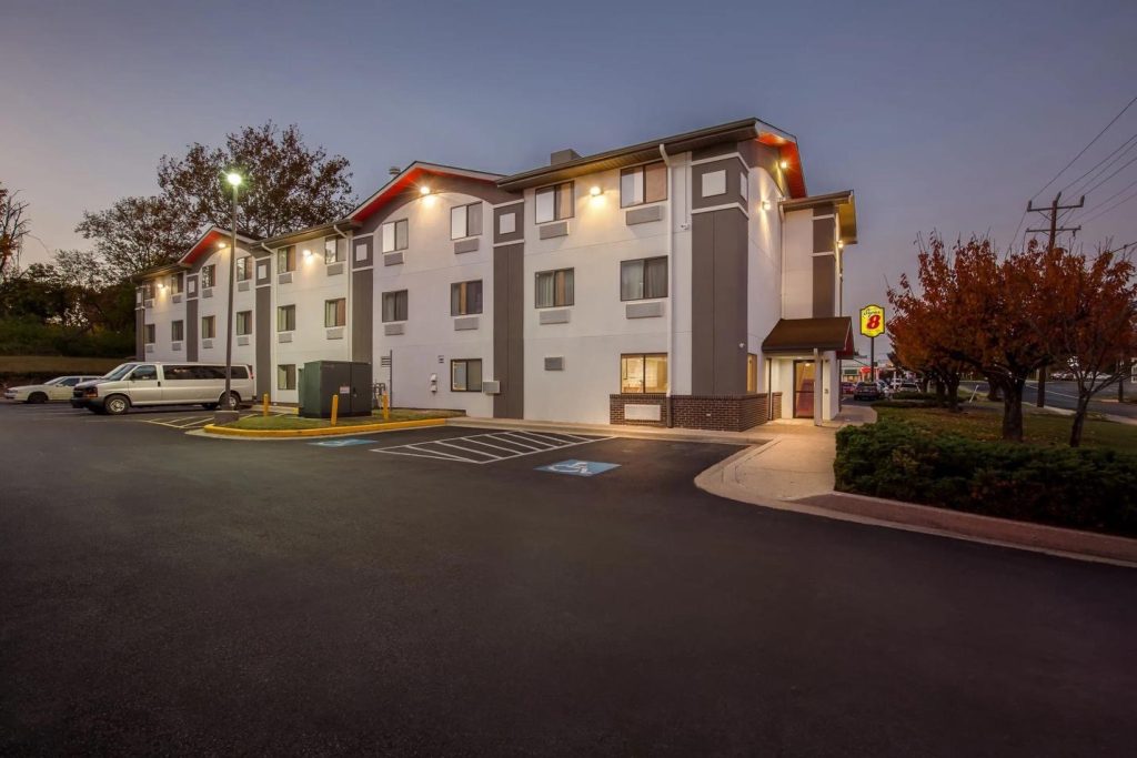 Exterior view of Super 8 by Wyndham.